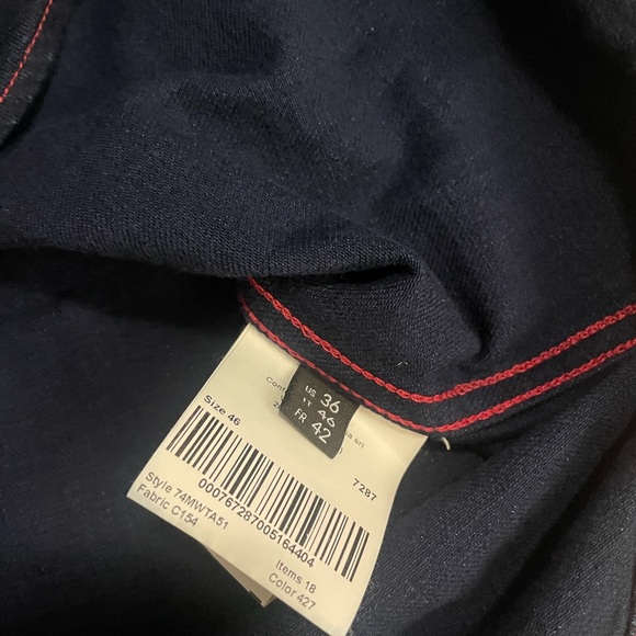 Calvin Klein Denim Shirt Jacket Sz 36/M - Picture 7 of 10